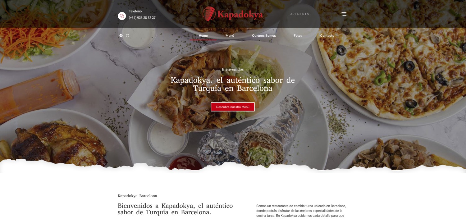 Kapadokya - Diseño Web Huexs