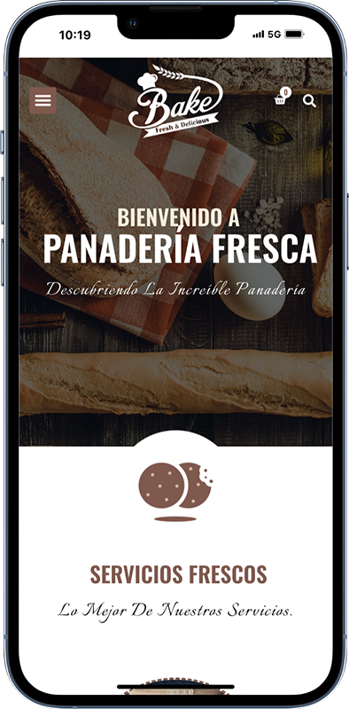 Demo one page site Phone - Huexs1