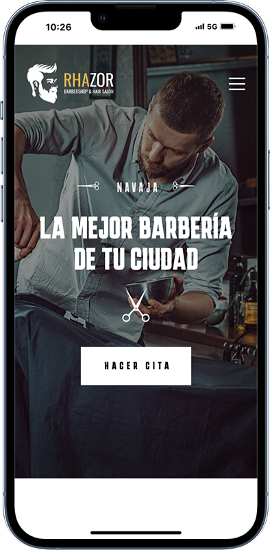 Demo one page site Phone - Huexs7