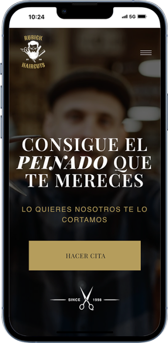 Demo one page site Phone - Huexs8